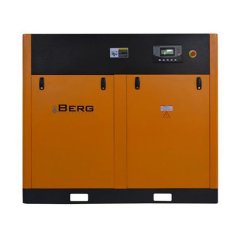 Промышленный винтовой компрессор BERG ВК-75Р/10 бар с ременным приводом