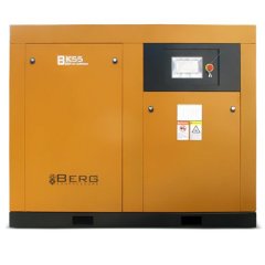 Промышленный винтовой компрессор BERG ВК-55-E/10 бар с прямым частотно-регулируемым приводом